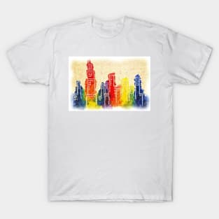 Autumn Cityscape T-Shirt